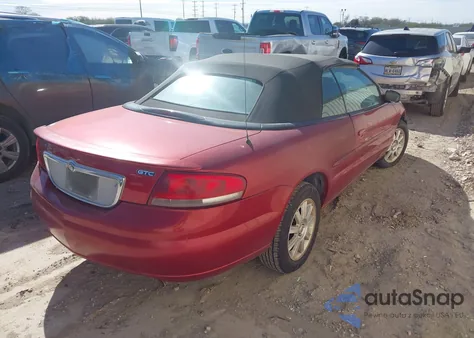 2006 Chrysler Sebring Gtc из США, поврежденный, VIN 1C3EL75R96N257879